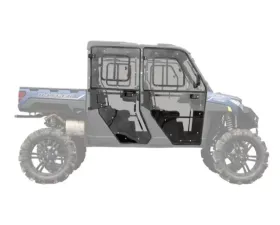 SuperATV Convertible Cab Enclosure 4-Doors Polaris Ranger XP Crew 1000 2019+