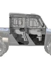 SuperATV Convertible Cab Enclosure 4-Doors Polaris Ranger XP Crew 1000 2019+                                     - DOOR-P-RAN1K4-001-72 - Image 9
