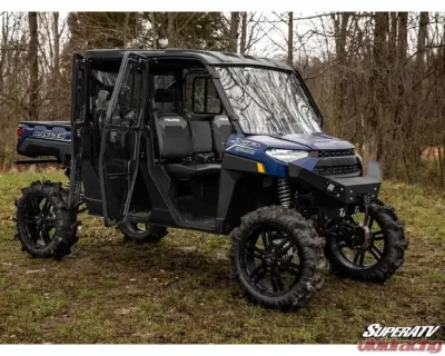 SuperATV Convertible Cab Enclosure 4-Doors Polaris Ranger XP Crew 1000 2019+ - DOOR-P-RAN1K4-001-72