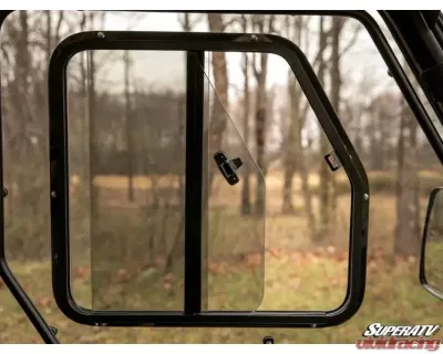 SuperATV Convertible Cab Enclosure 4-Doors Polaris Ranger XP Crew 1000 2019+ - DOOR-P-RAN1K4-001-72