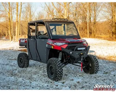 SuperATV Crew Cab Aluminum Doors Polaris Ranger 1000 2019+ - DOOR-P-RAN1K4-00