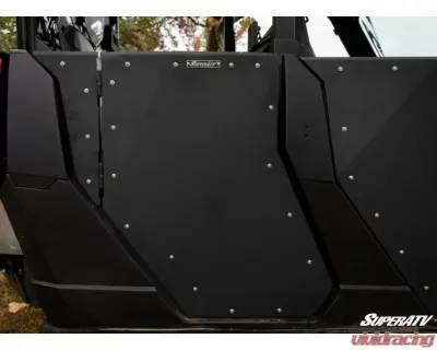 SuperATV Crew Cab Aluminum Doors Polaris Ranger 1000 2019+ - DOOR-P-RAN1K4-00