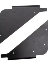 SuperATV Clear Lower 2-Doors w/ Aluminum Side Panels Polaris RZR XP 4 Turbo 2016+                                     - DOOR-P-RZRT-K2-75 - Image 8