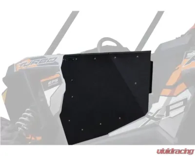 SuperATV Aluminum 2-Seater Doors Polaris RZR XP Turbo 2016+ - DOOR-P-RZRXPT-003-00