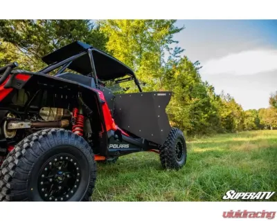 SuperATV Aluminum 2-Seater Doors Polaris RZR XP Turbo 2016+ - DOOR-P-RZRXPT-003-00