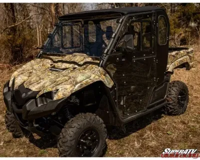SuperATV Convertible Cab Enclosure 2-Doors Yamaha Viking 2014+ - DOOR-Y-VIK-001-72