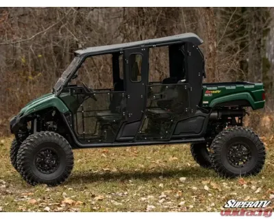 SuperATV Convertible Cab Enclosure 4-Doors Yamaha Viking 2014+ - DOOR-Y-VIK6-001-72