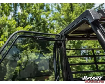 SuperATV Scratch Resistant Cab Enclosure 2-Doors Kawasaki Mule 2016+ - DR-K-FX-001-72