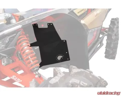 SuperATV Black Inner Fender Guards Can-Am Maverick X3 2017+ - FAP-CA-X3-01