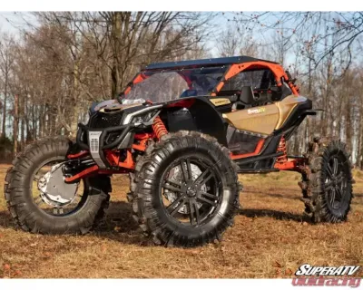 SuperATV Black Inner Fender Guards Can-Am Maverick X3 2017+ - FAP-CA-X3-01