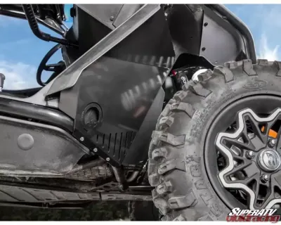 SuperATV Black Inner Fender Guards CFMOTO Zforce 950 2020+ - FAP-CF-ZF950-01