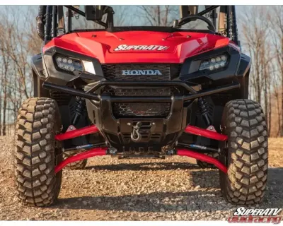 SuperATV Black  Inner Fender Guards Honda Pioneer 1000 2016+ - FAP-H-PIO1K-01