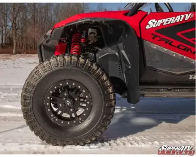 SuperATV Black  Inner Fender Guards Honda Talon 2019+ - FAP-H-TAL-01