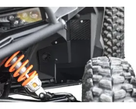 SuperATV Black Inner Fender Guards Polaris General 1000 2016+