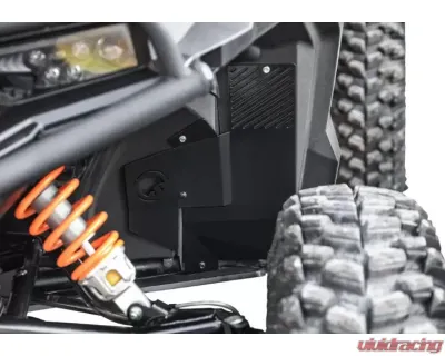 SuperATV Black Inner Fender Guards Polaris General 1000 2016+ - FAP-P-GEN-01