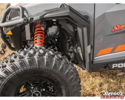 SuperATV Black Inner Fender Guards Polaris General 1000 2016+ - FAP-P-GEN-01