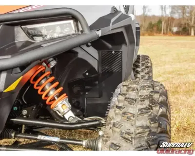 SuperATV Black Inner Fender Guards Polaris General 1000 2016+ - FAP-P-GEN-01
