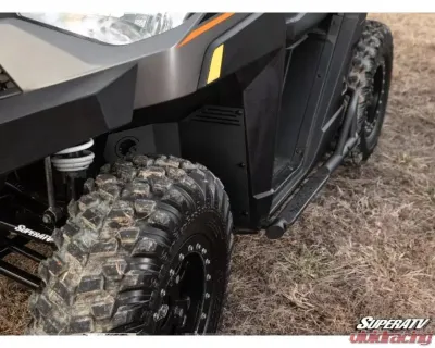 SuperATV Black Front Fender Guards Polaris Ranger XP 1000 2019+ - FAP-P-RAN1K-01