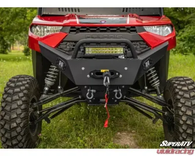 SuperATV 12,000 LB. Winch-Ready Front Bumper Polaris Ranger XP 1000 2018-2020 - FBG-P-RAN1K-002