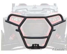 SuperATV Black Front Bumper Polaris RZR XP Turbo S 2018+