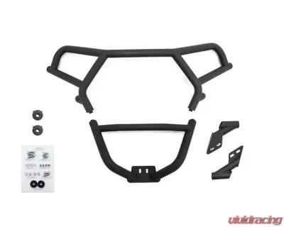 SuperATV Red Front Bumper Polaris RZR XP Turbo S 2018+ - FBG-P-RZRXPTS-03