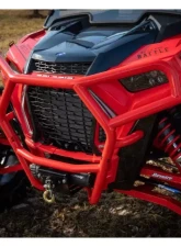 SuperATV 3500 Lb. Red Front Bumper Polaris RZR XP Turbo S 2018+                                     - FBG-P-RZRXPTS-WM-35-03 - Image 6