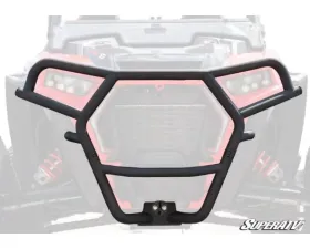 SuperATV 4500 Lb. Black Front Bumper Polaris RZR XP Turbo S 2018+