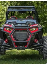 SuperATV 4500 Lb. Black Front Bumper Polaris RZR XP Turbo S 2018+                                     - FBG-P-RZRXPTS-WM-45-00 - Image 2