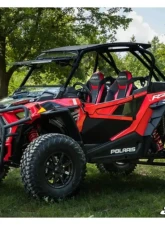 SuperATV 4500 Lb. Black Front Bumper Polaris RZR XP Turbo S 2018+                                     - FBG-P-RZRXPTS-WM-45-00 - Image 7