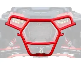 SuperATV 4500 Lb. Red Front Bumper Polaris RZR XP Turbo S 2018+