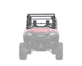 SuperATV Scratch Resistant Flip Down Windshield Honda Pioneer 700 2014+