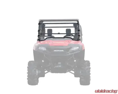 SuperATV Scratch Resistant Flip Down Windshield Honda Pioneer 700 2014+ - FDWS-H-PIO700-70