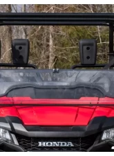 SuperATV Scratch Resistant Flip Down Windshield Honda Pioneer 700 2014+                                     - FDWS-H-PIO700-70 - Image 2