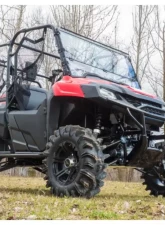 SuperATV Scratch Resistant Flip Down Windshield Honda Pioneer 700 2014+                                     - FDWS-H-PIO700-70 - Image 4