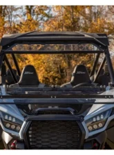 SuperATV Scratch Resistant Flip Down Windshield Kawasaki Teryx KRX 2020+                                     - FDWS-K-KRX-70 - Image 6