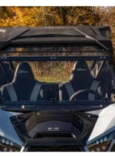 SuperATV Scratch Resistant Flip Down Windshield Kawasaki Teryx KRX 2020+                                     - FDWS-K-KRX-70 - Image 7