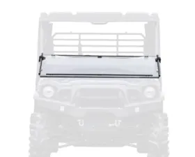 SuperATV Scratch Resistant Flip Down Windshield Kawasaki Mule Pro 2015+
