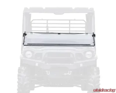 SuperATV Scratch Resistant Flip Down Windshield Kawasaki Mule Pro 2015+ - FDWS-K-MULE-FXT-70