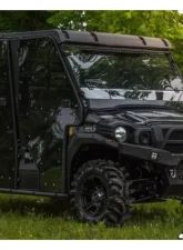 SuperATV Scratch Resistant Flip Down Windshield Kawasaki Mule Pro 2015+                                     - FDWS-K-MULE-FXT-70 - Image 4