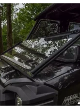 SuperATV Scratch Resistant Flip Down Windshield Kawasaki Mule Pro 2015+                                     - FDWS-K-MULE-FXT-70 - Image 6