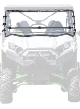 SuperATV Scratch Resistant Flip Down Windshield Kawasaki Teryx 2016+                                     - FDWS-K-TRX4-70 - Image 7