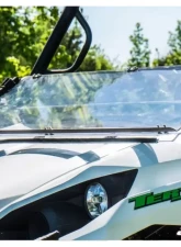 SuperATV Scratch Resistant Flip Down Windshield Kawasaki Teryx 2016+                                     - FDWS-K-TRX4-70 - Image 4