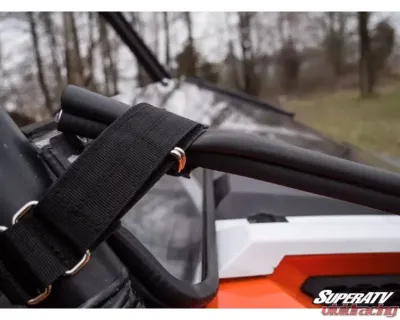 SuperATV Scratch Resistant Flip Down Windshield Polaris General XP 1000 2020+ - FDWS-P-GEN1K-70