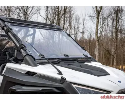 SuperATV Scratch Resistant Flip Down Windshield Polaris RZR Pro XP 2020-2021 - FDWS-P-PROXP-001-70