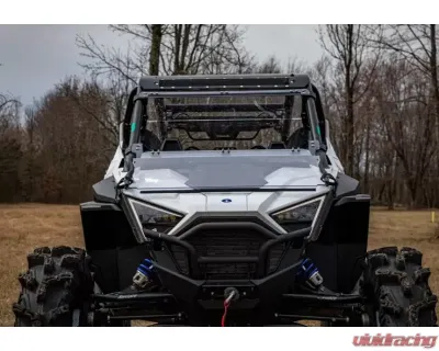 SuperATV Scratch Resistant Flip Down Windshield Polaris RZR Pro XP 2020-2021 - FDWS-P-PROXP-001-70