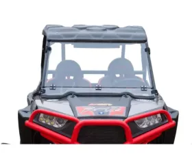 SuperATV Scratch Resistant Flip Down Windshield Polaris RZR S 1000 2016-2020
