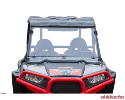 SuperATV Scratch Resistant Flip Down Windshield Polaris RZR S 1000 2016-2020 - FDWS-P-RZR1K-001-70