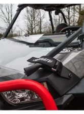 SuperATV Scratch Resistant Flip Down Windshield Polaris RZR S 1000 2016-2020                                     - FDWS-P-RZR1K-001-70 - Image 3
