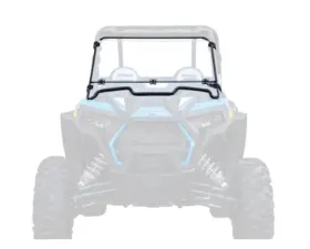 SuperATV Clear Scratch Resistant Flip Down Windshield Polaris RZR XP 1000 2014+