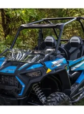 SuperATV Clear Scratch Resistant Flip Down Windshield Polaris RZR XP 1000 2014+                                     - FDWS-P-RZR1K-002-70 - Image 3